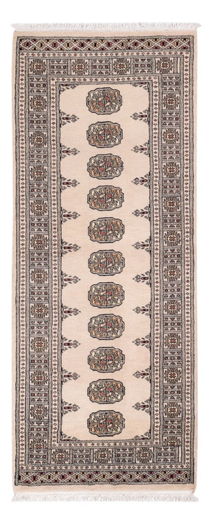 Runner Pakistanska mattan - 193 x 79 cm - beige
