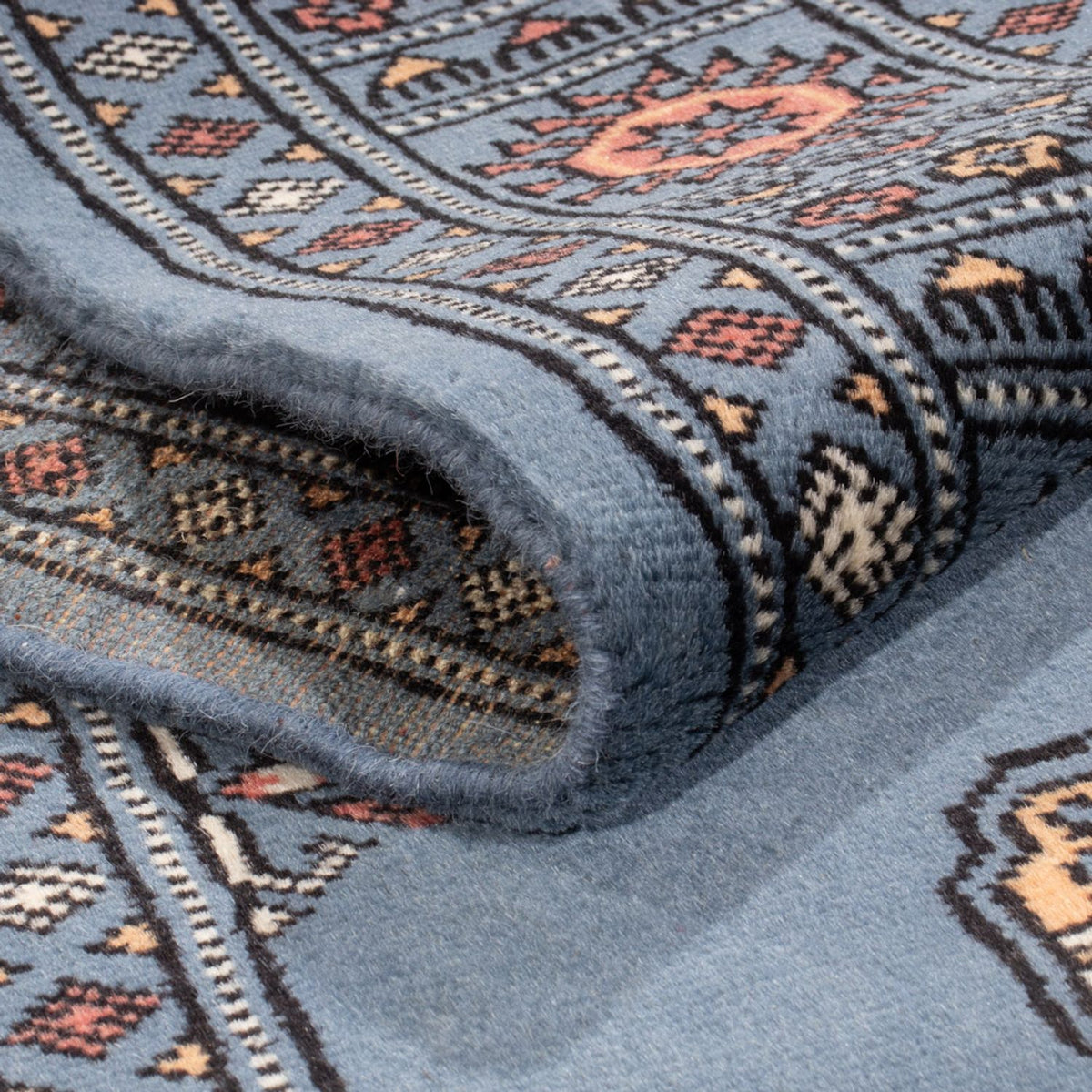 Runner Pakistanska mattan - 199 x 80 cm - blå