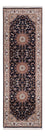 Runner Orientalisk matta - Nain - Indus - 253 x 81 cm - mörkblå