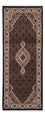 Runner Orientaliska mattor - Tabriz - 204 x 80 cm - mörk beige