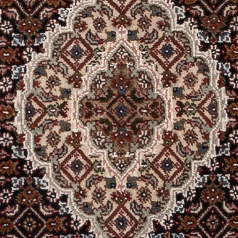 Runner Orientaliska mattor - Tabriz - 204 x 80 cm - mörk beige