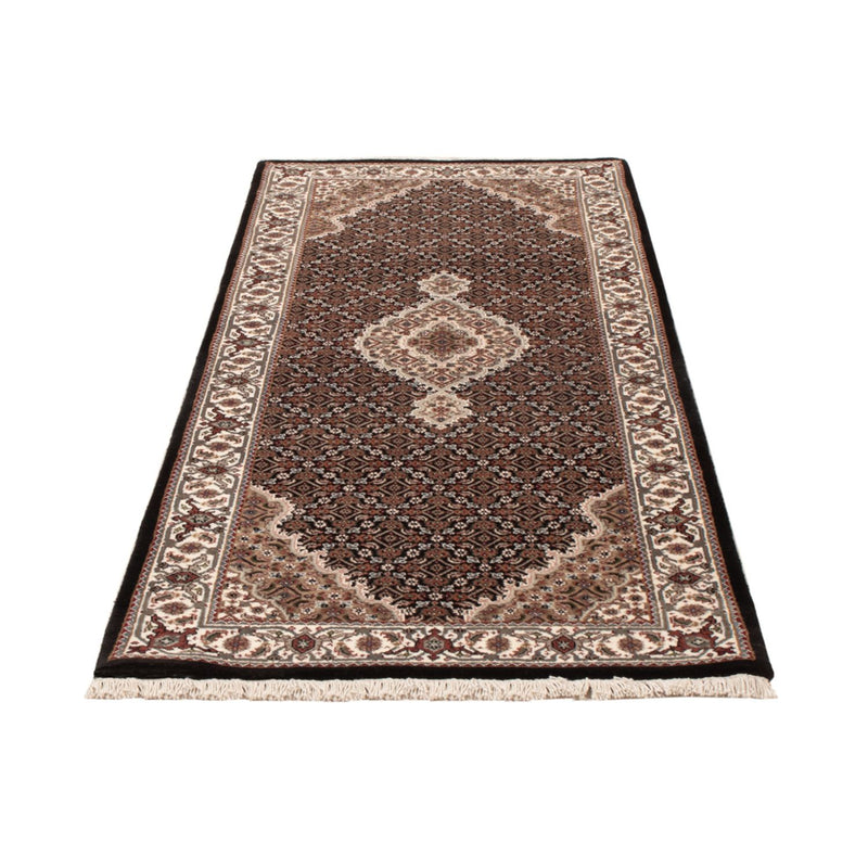 Runner Orientaliska mattor - Tabriz - 204 x 80 cm - mörk beige