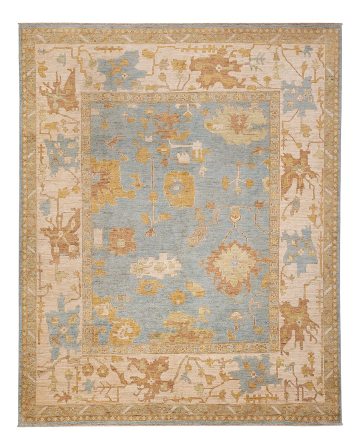Ziegler Carpet - Usak - 306 x 245 cm - turkos
