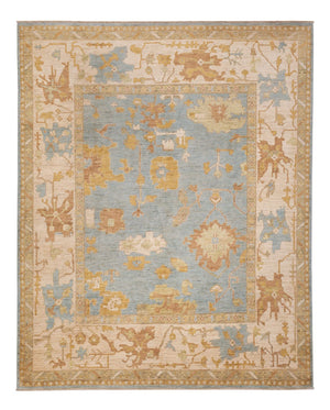 Ziegler Carpet - Usak - 306 x 245 cm - turkos