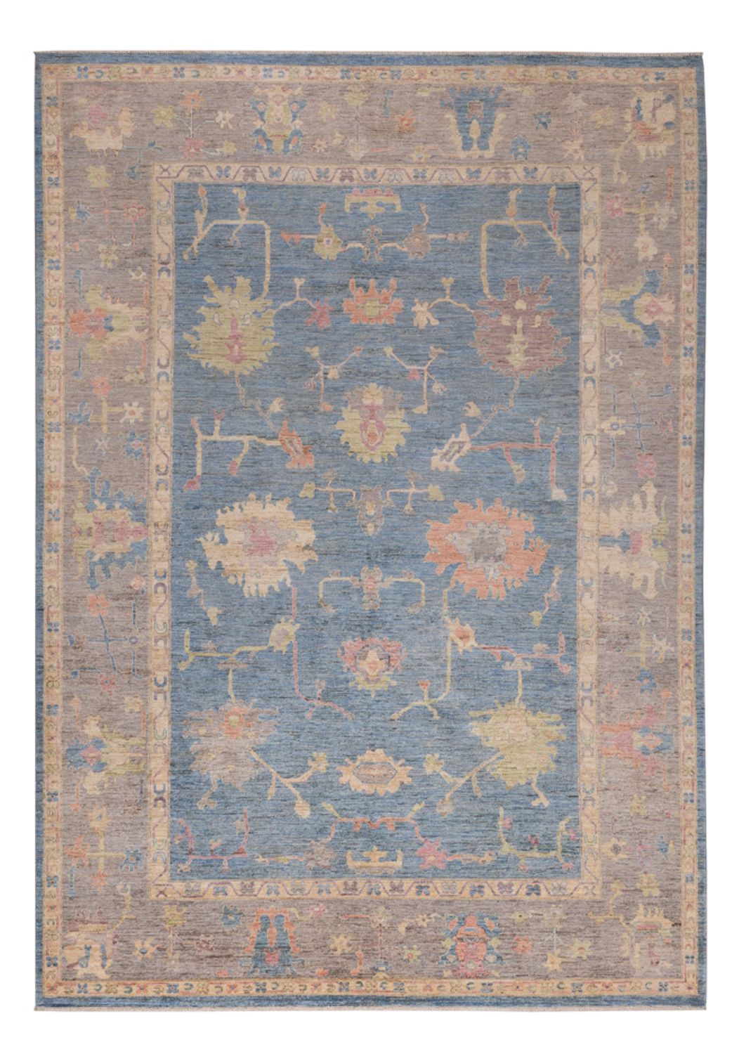 Ziegler Carpet - Usak - 352 x 247 cm - blå
