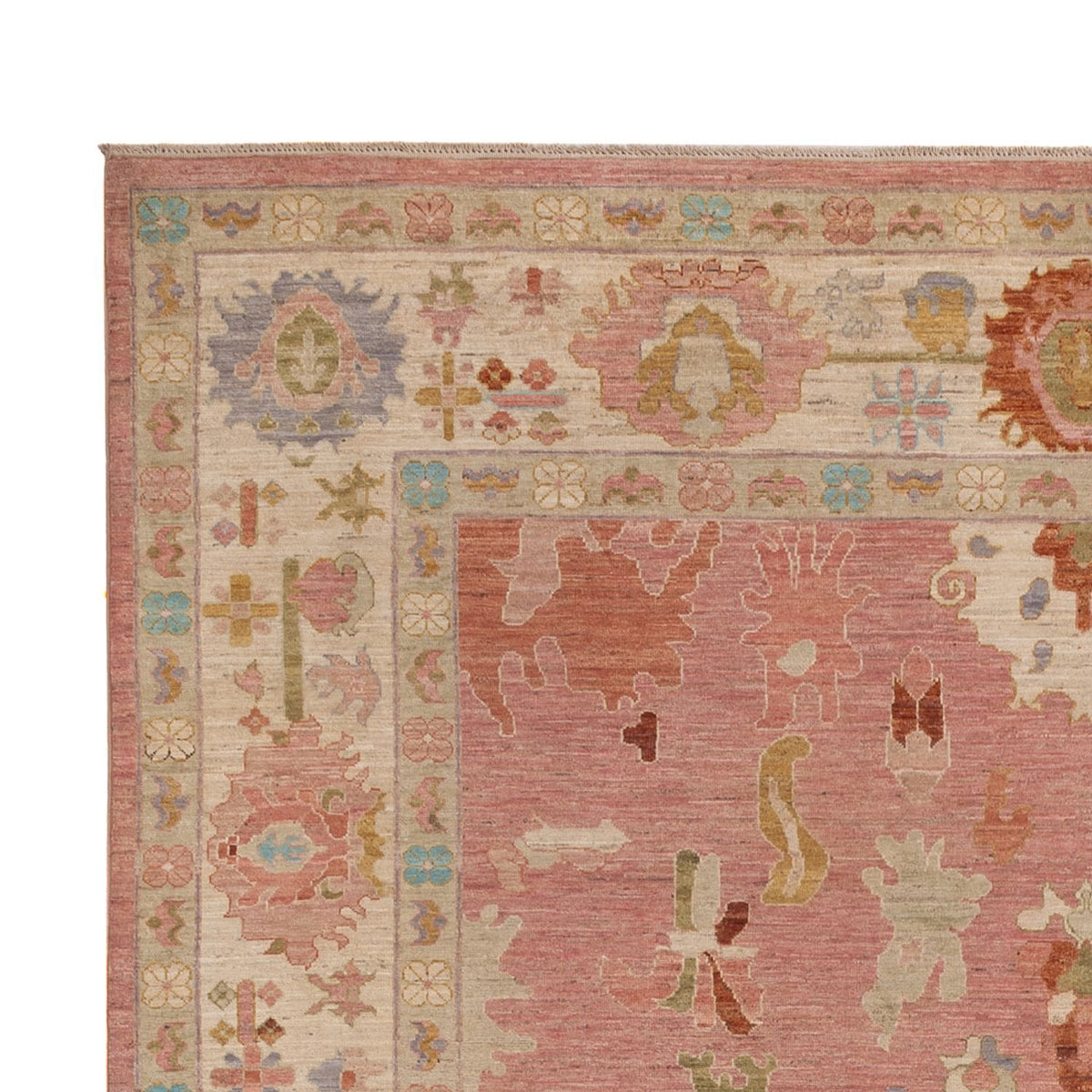 Ziegler Carpet - Usak - 359 x 237 cm - ljusröd