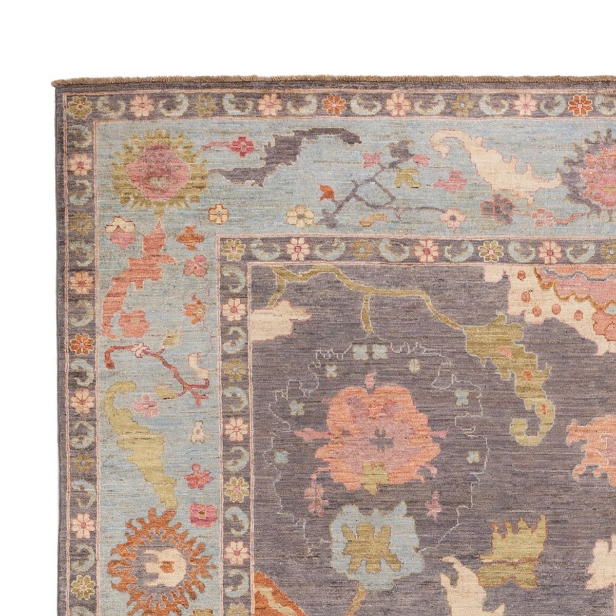 Ziegler Carpet - Usak - 352 x 242 cm - mörkblå