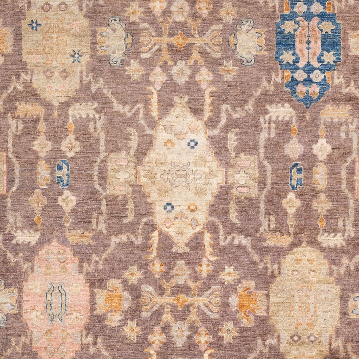 Ziegler Carpet - Usak - 353 x 244 cm - mörk beige