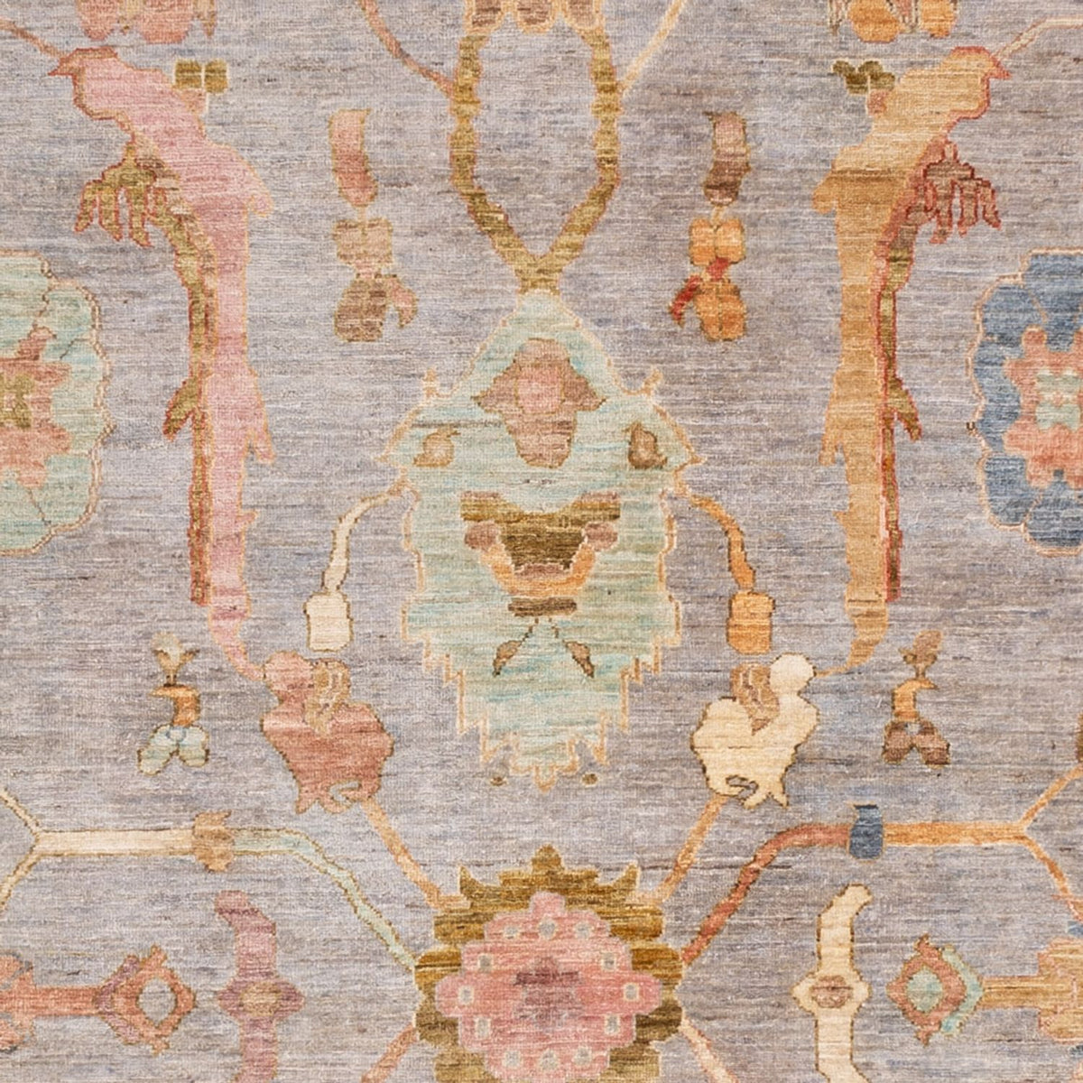 Ziegler Carpet - Usak - 306 x 243 cm - ljusblå