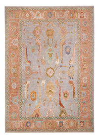Ziegler Carpet - Usak - 346 x 243 cm - ljusblå