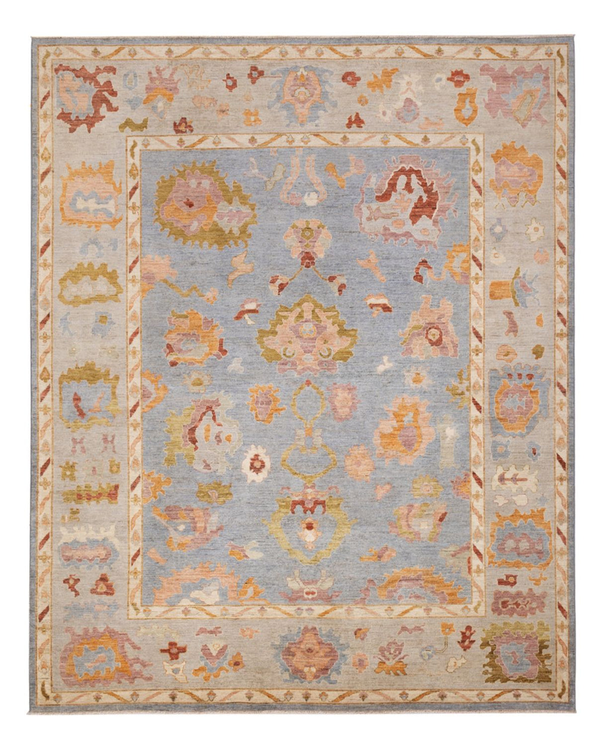 Ziegler Carpet - Usak - 306 x 245 cm - ljusblå