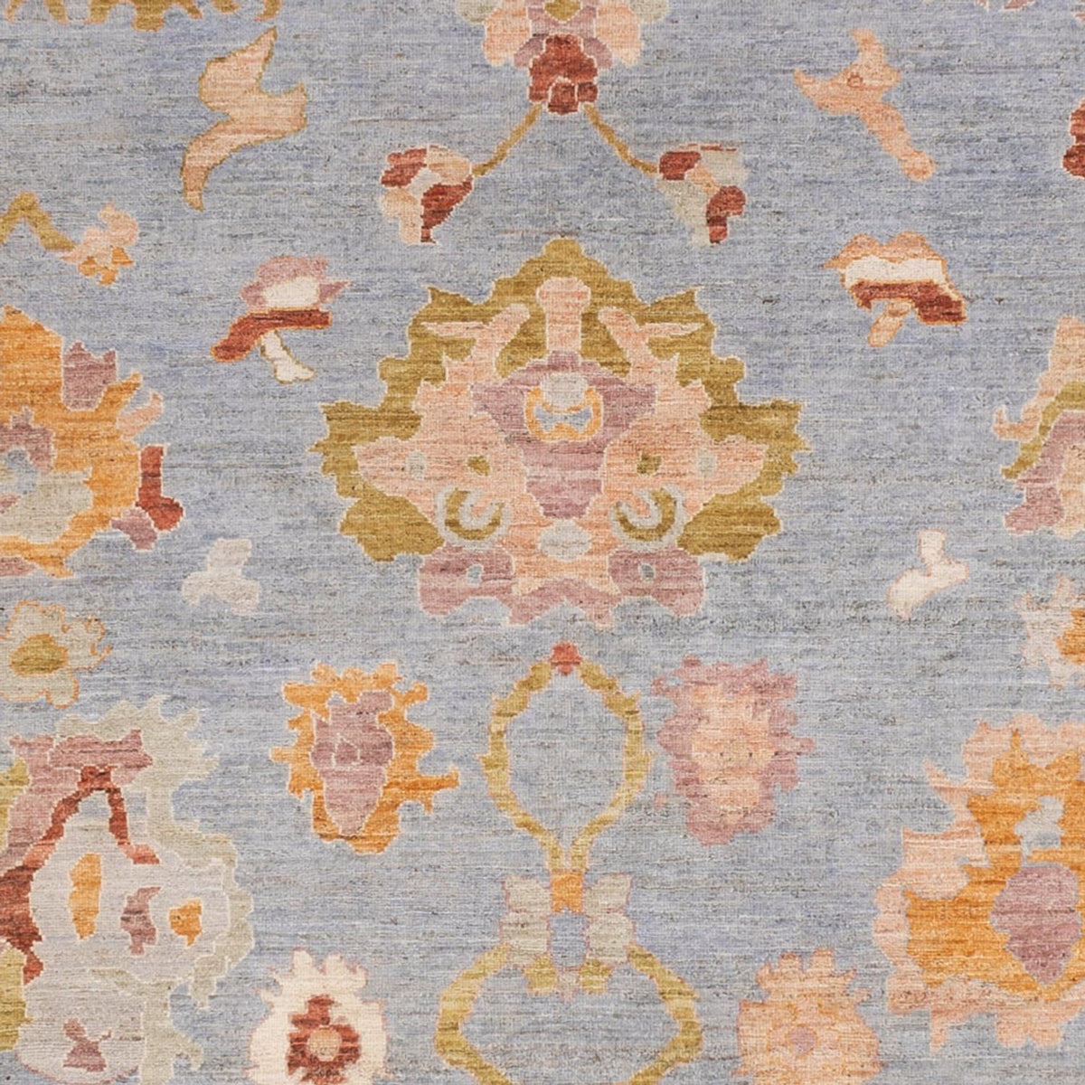 Ziegler Carpet - Usak - 306 x 245 cm - ljusblå