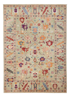 Ziegler Carpet - Usak - 336 x 244 cm - ljusgrön