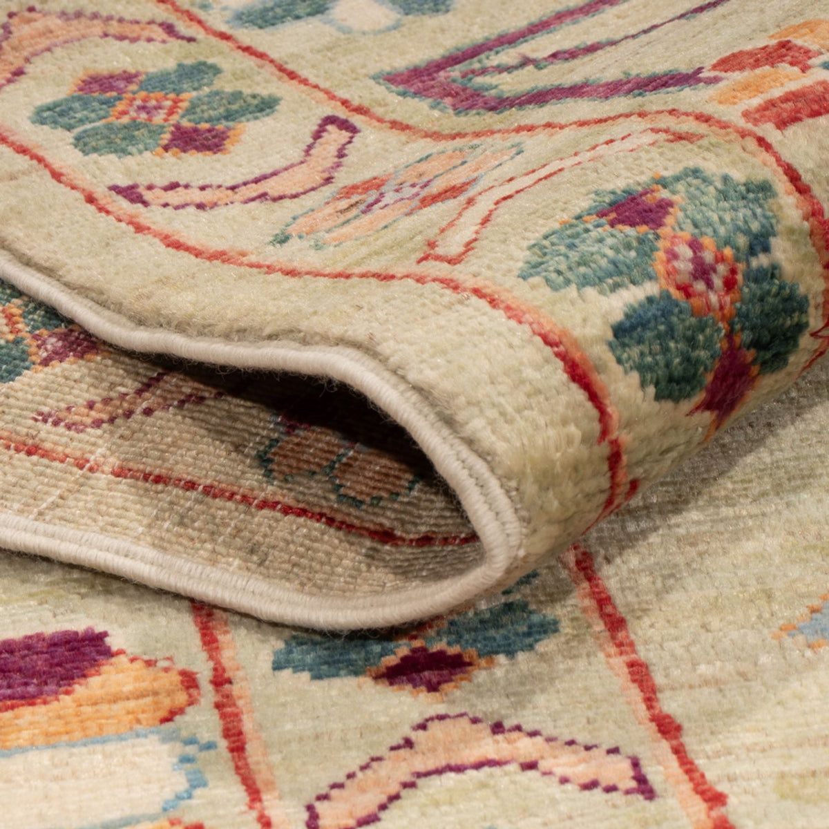 Ziegler Carpet - Usak - 336 x 244 cm - ljusgrön