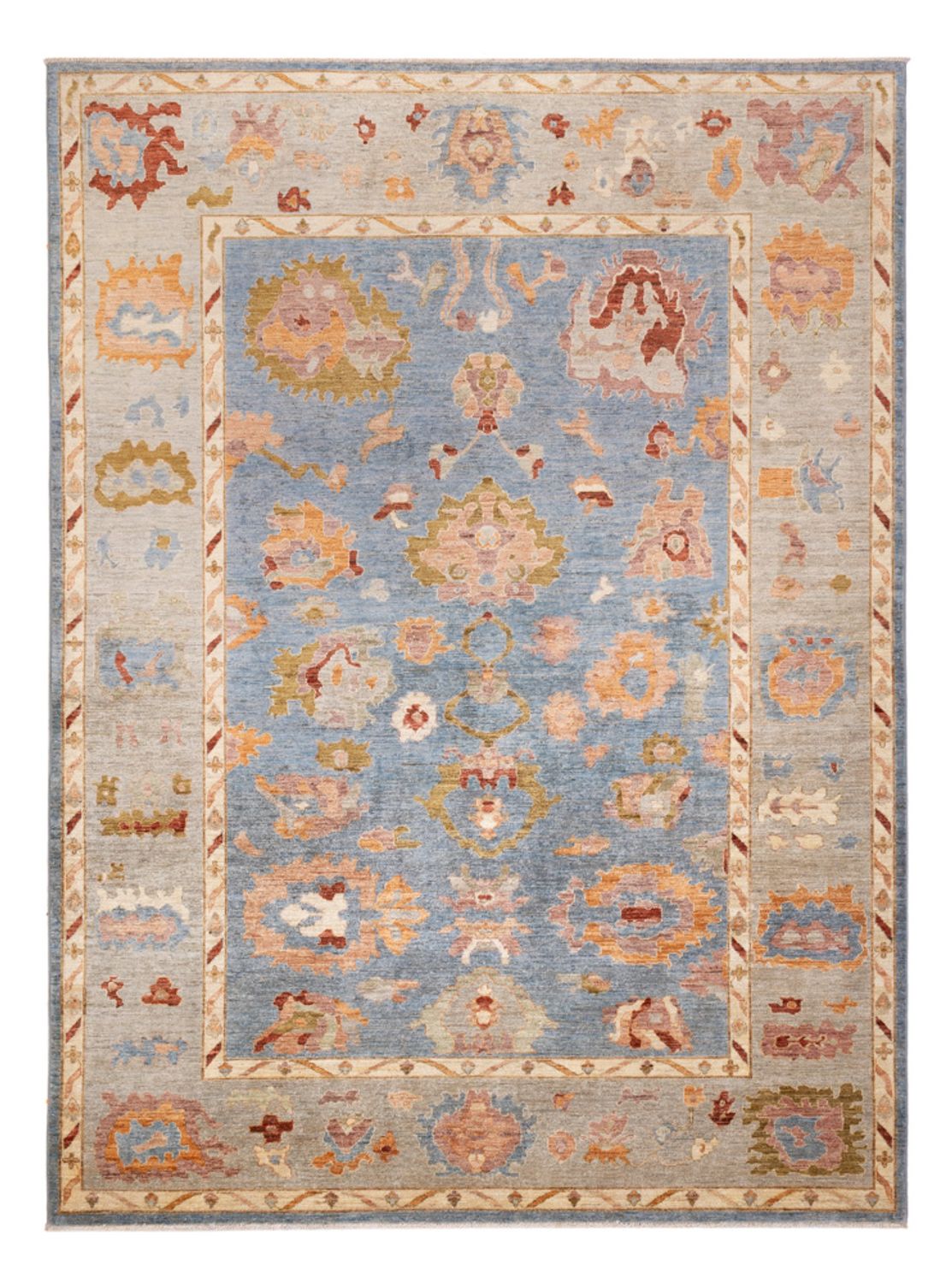 Ziegler Carpet - Usak - 332 x 242 cm - blå