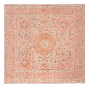 Ziegler Carpet - Ariana kvadrat  - 207 x 198 cm - ljusröd