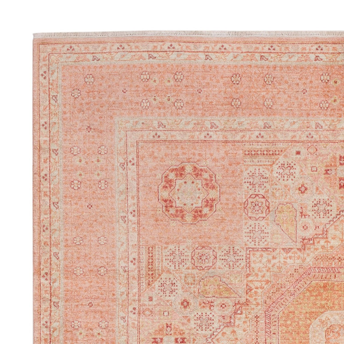 Ziegler Carpet - Ariana kvadrat  - 207 x 198 cm - ljusröd