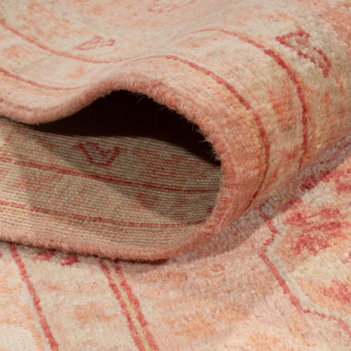 Ziegler Carpet - Ariana kvadrat  - 207 x 198 cm - ljusröd