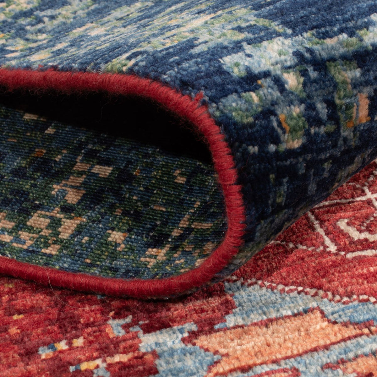 Designermatta - 237 x 174 cm - flerfärgad