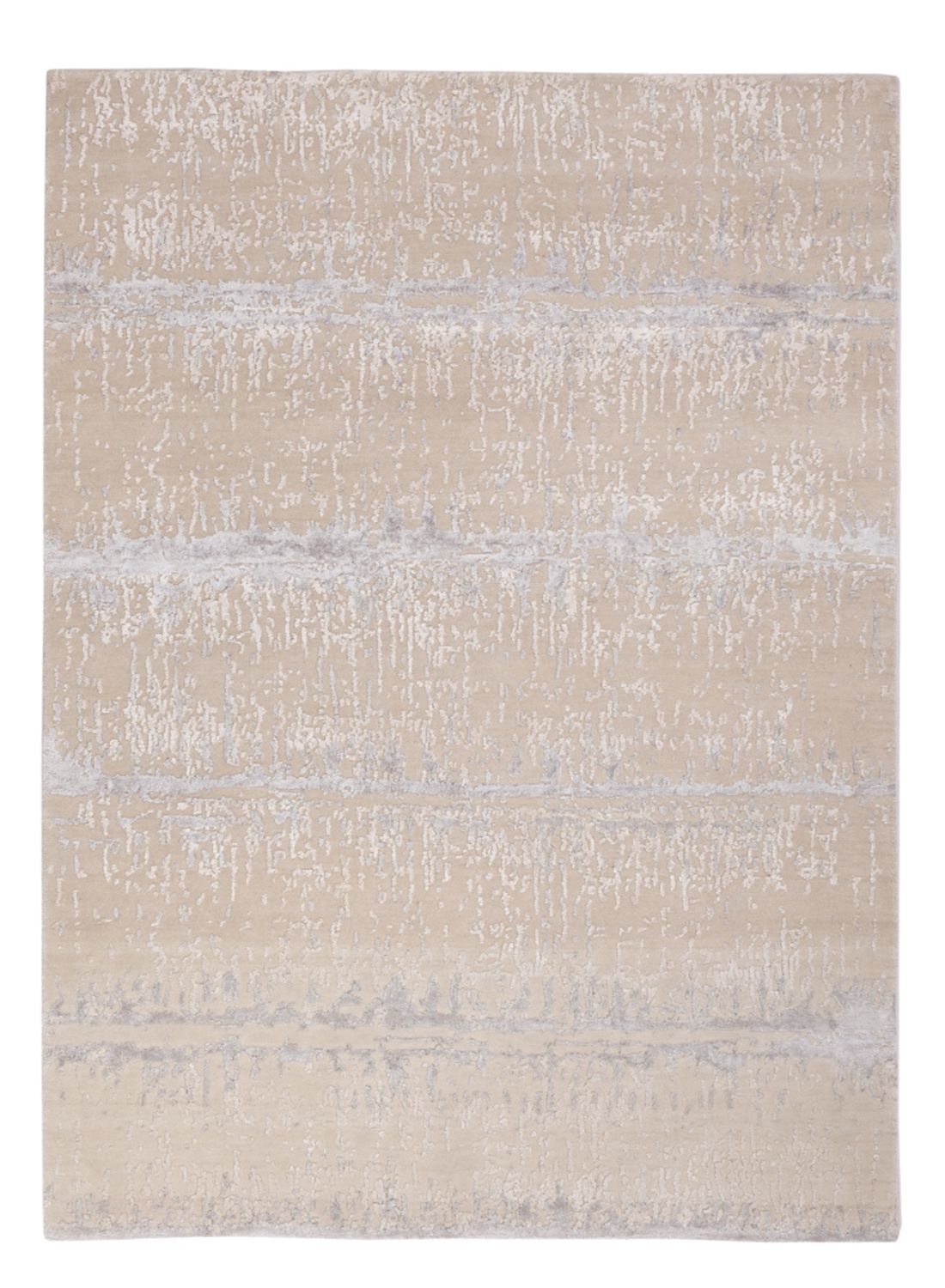 Designermatta - 208 x 151 cm - beige