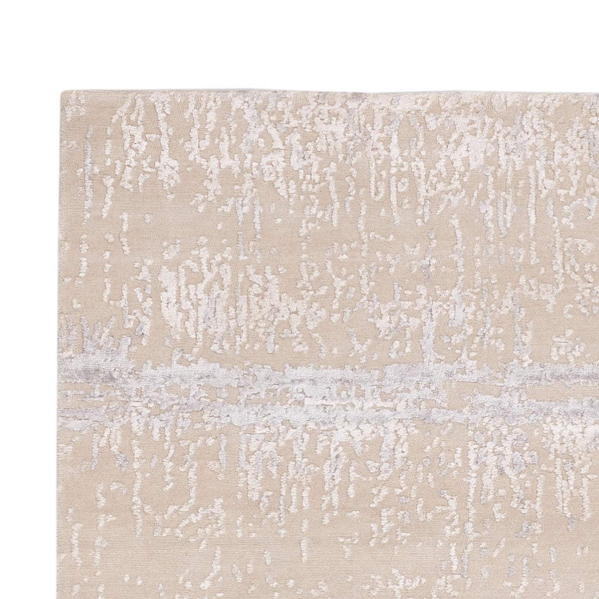 Designermatta - 208 x 151 cm - beige