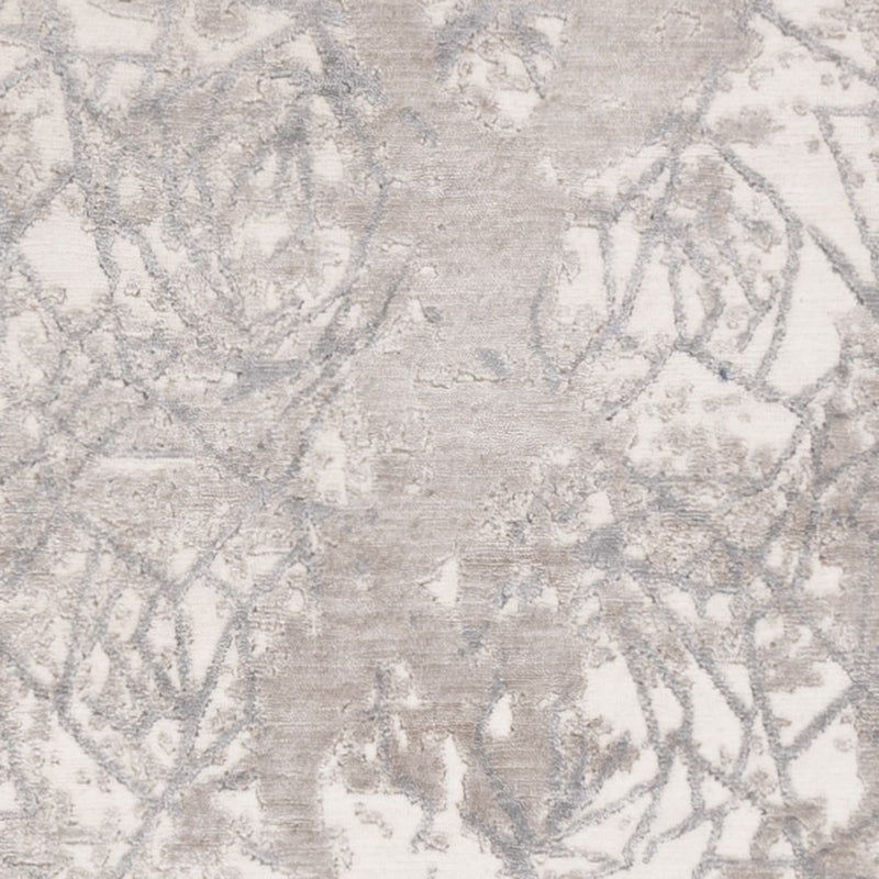 Designermatta - 203 x 152 cm - silver