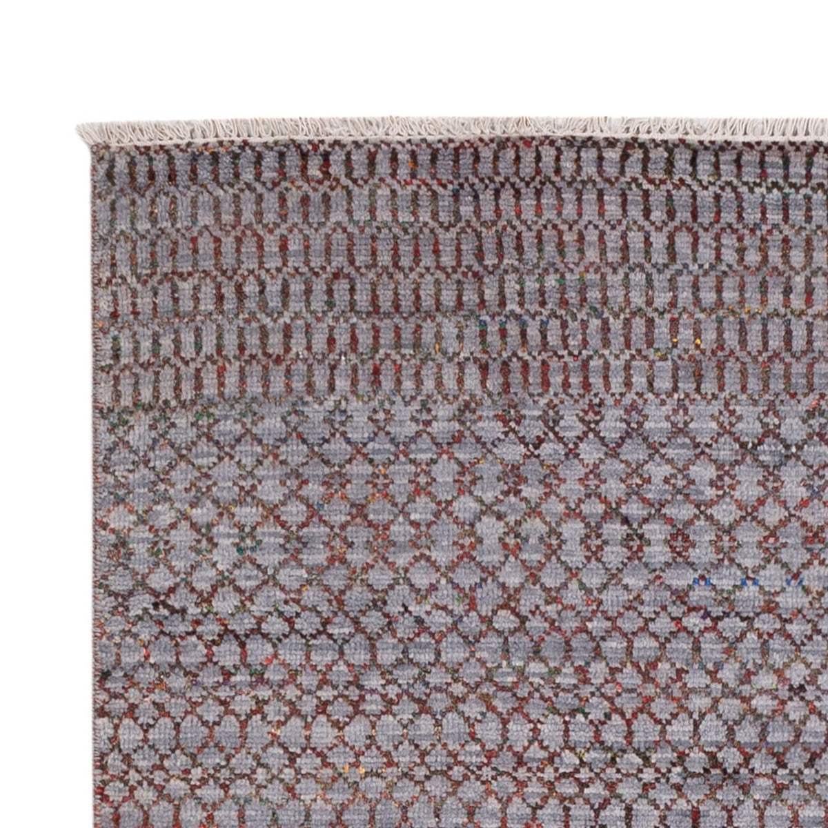 Designermatta - 199 x 150 cm - mörkblå