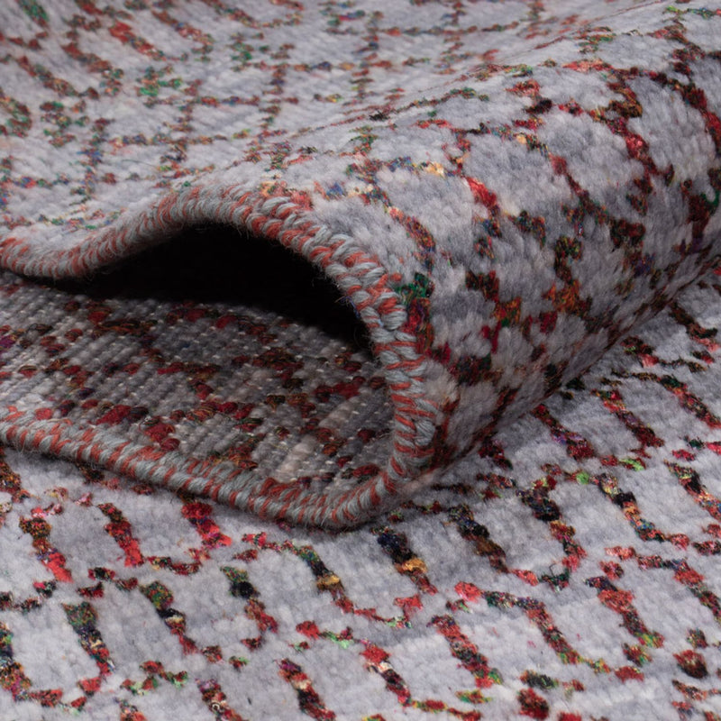 Designermatta - 199 x 150 cm - mörkblå