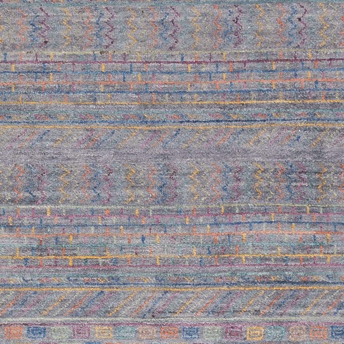 Designermatta - 205 x 152 cm - mörkblå
