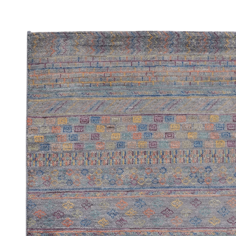 Designermatta - 205 x 152 cm - mörkblå