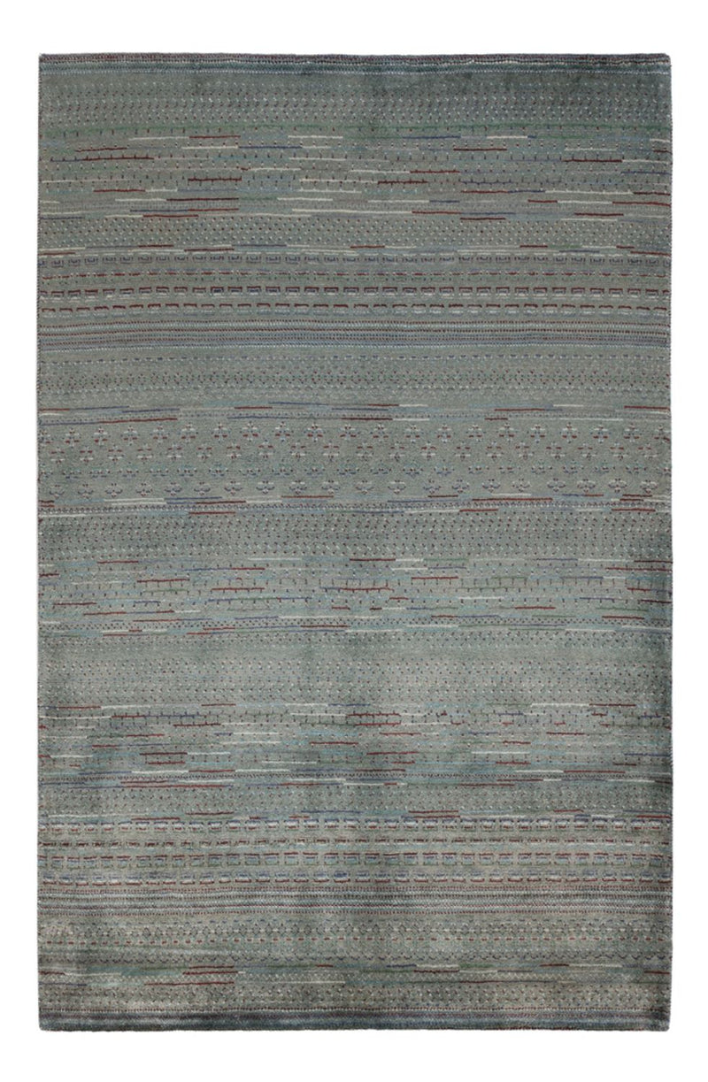 Gabbeh-matta - persisk - 208 x 136 cm - mörkgrön