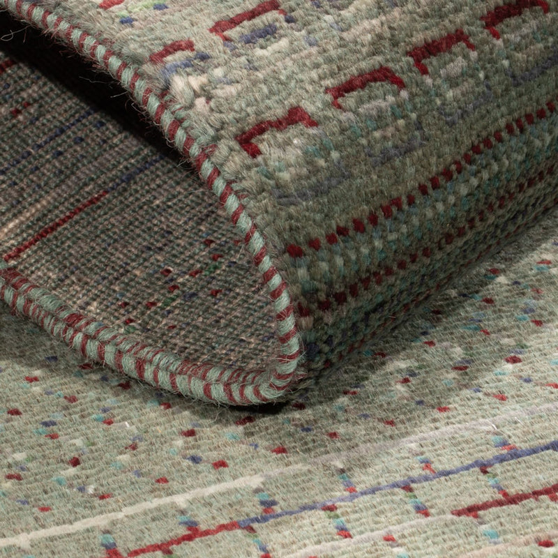 Gabbeh-matta - persisk - 208 x 136 cm - mörkgrön