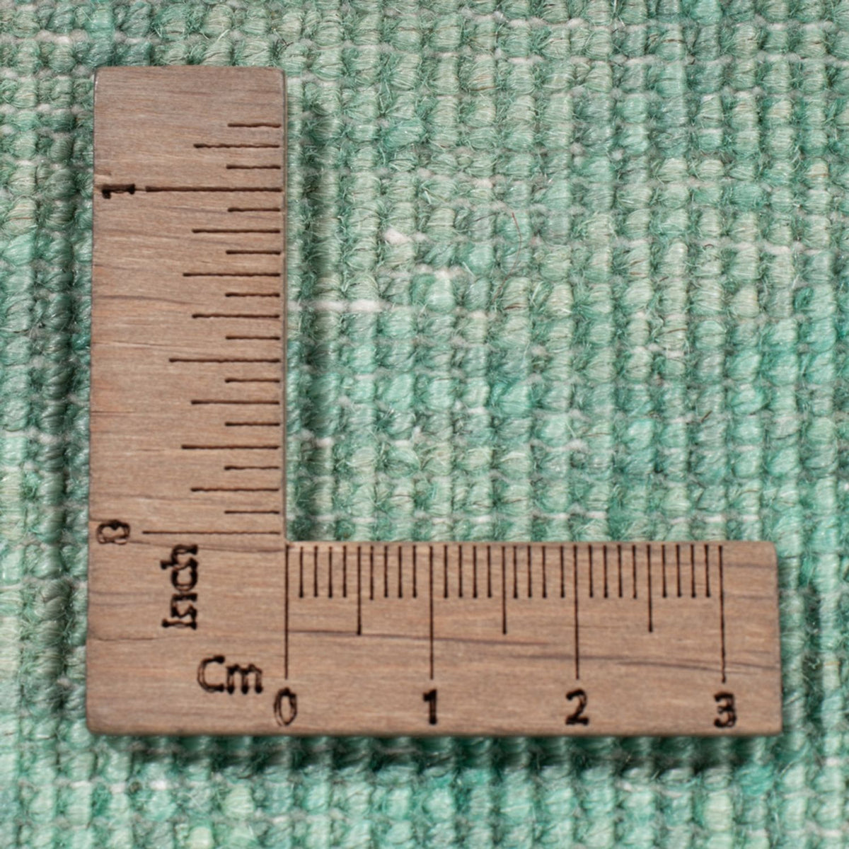 Designermatta - 196 x 156 cm - turkos