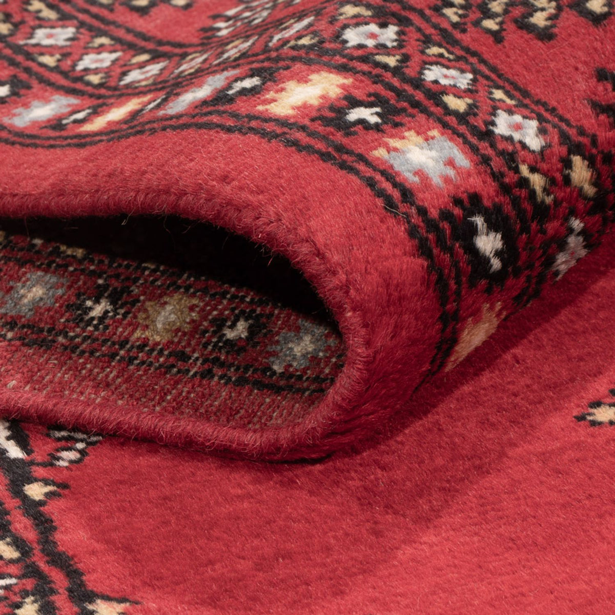 Pakistanska mattan - 203 x 137 cm - röd