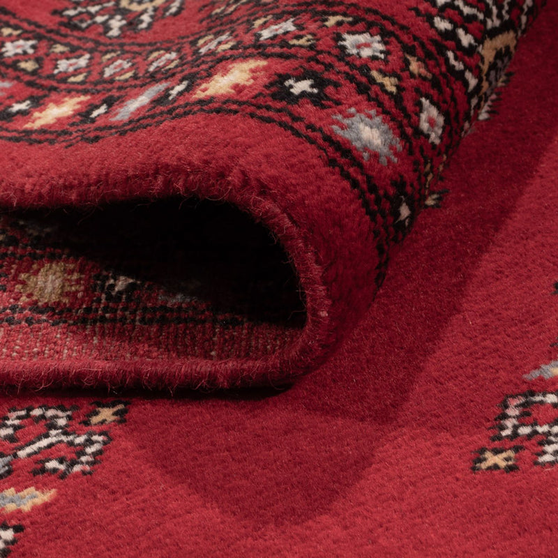 Pakistanska mattan - 217 x 139 cm - röd