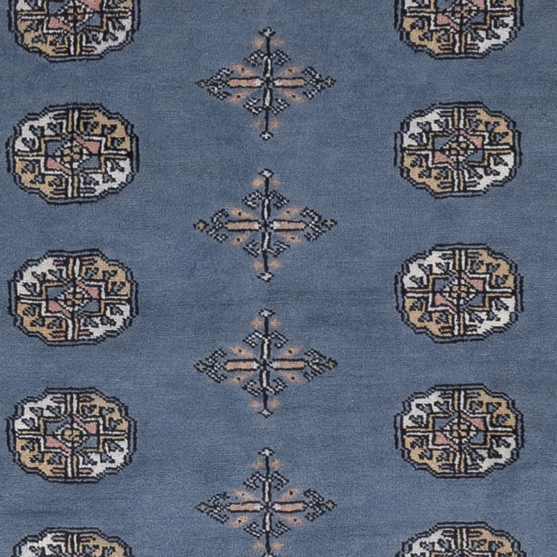 Pakistanska mattan - 198 x 140 cm - blå