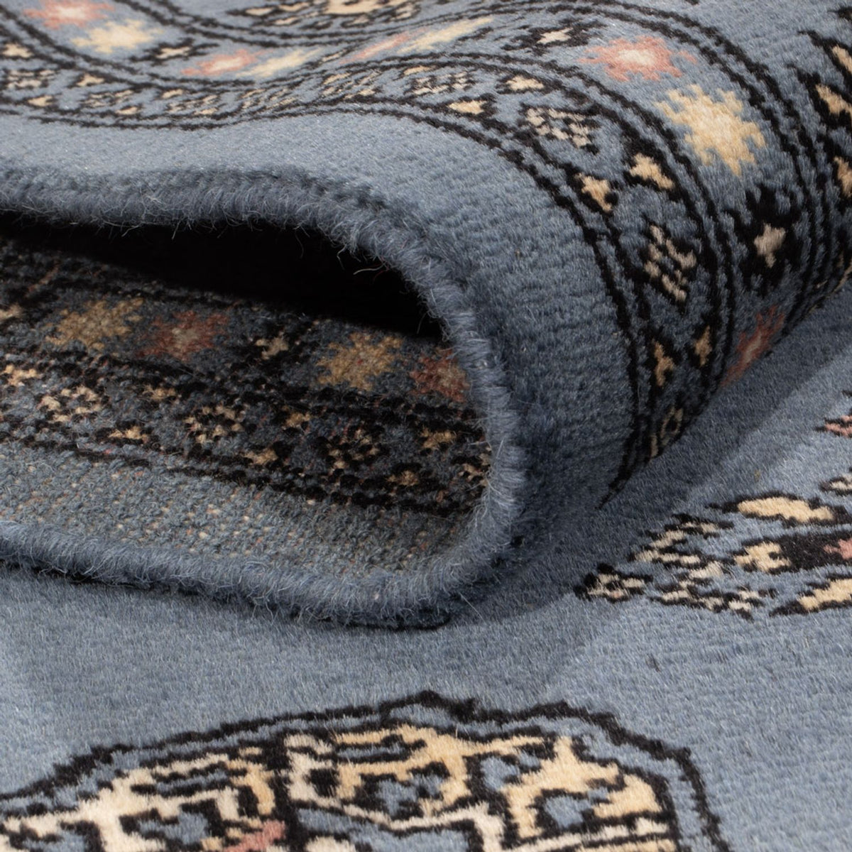 Pakistanska mattan - 199 x 140 cm - blå