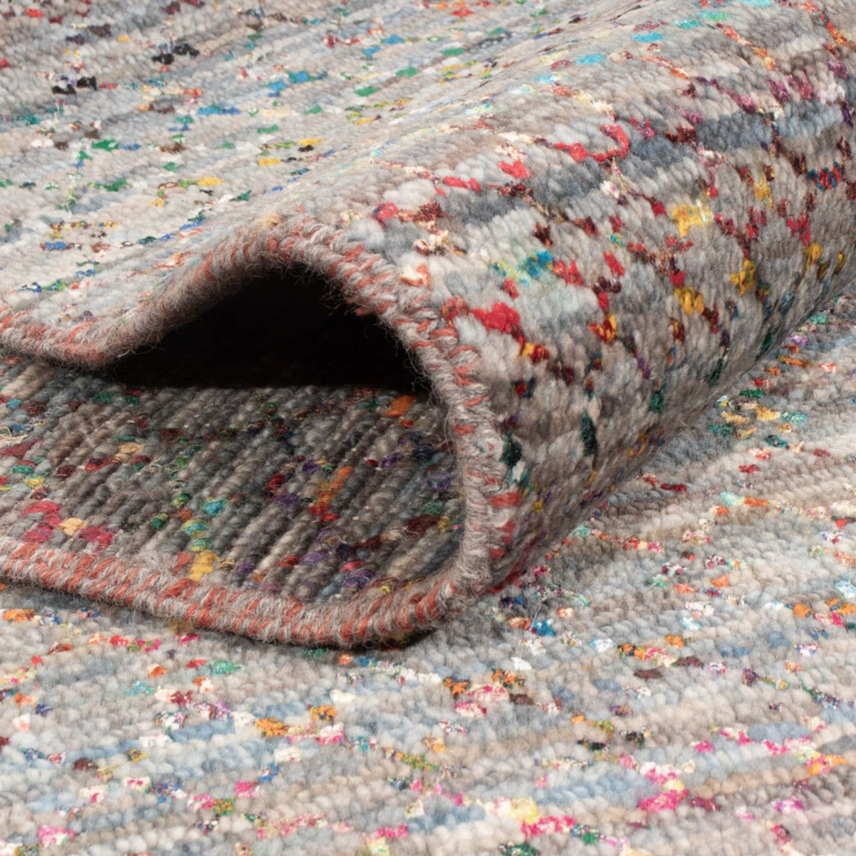 Designermatta - 195 x 152 cm - flerfärgad