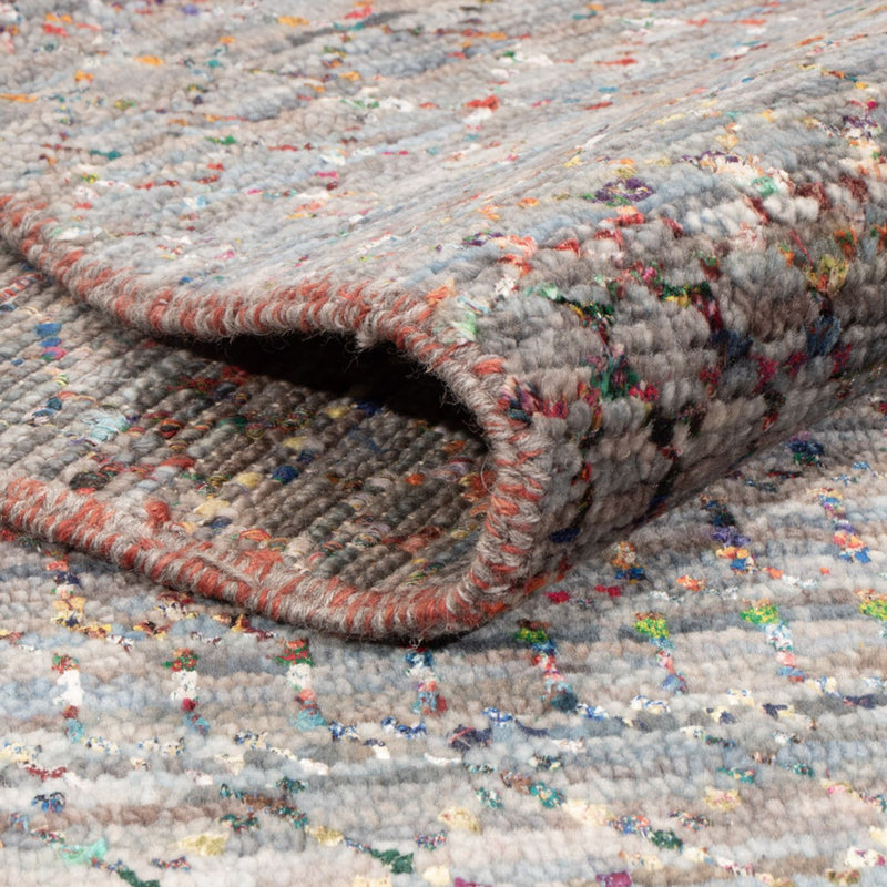 Designermatta - 203 x 154 cm - flerfärgad