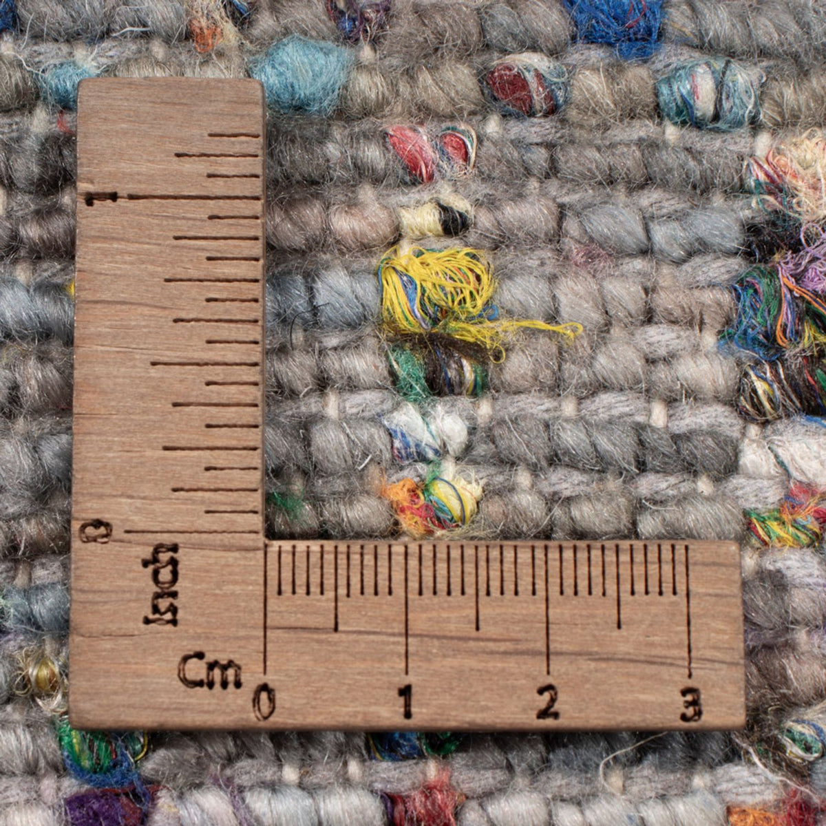 Designermatta - 203 x 154 cm - flerfärgad