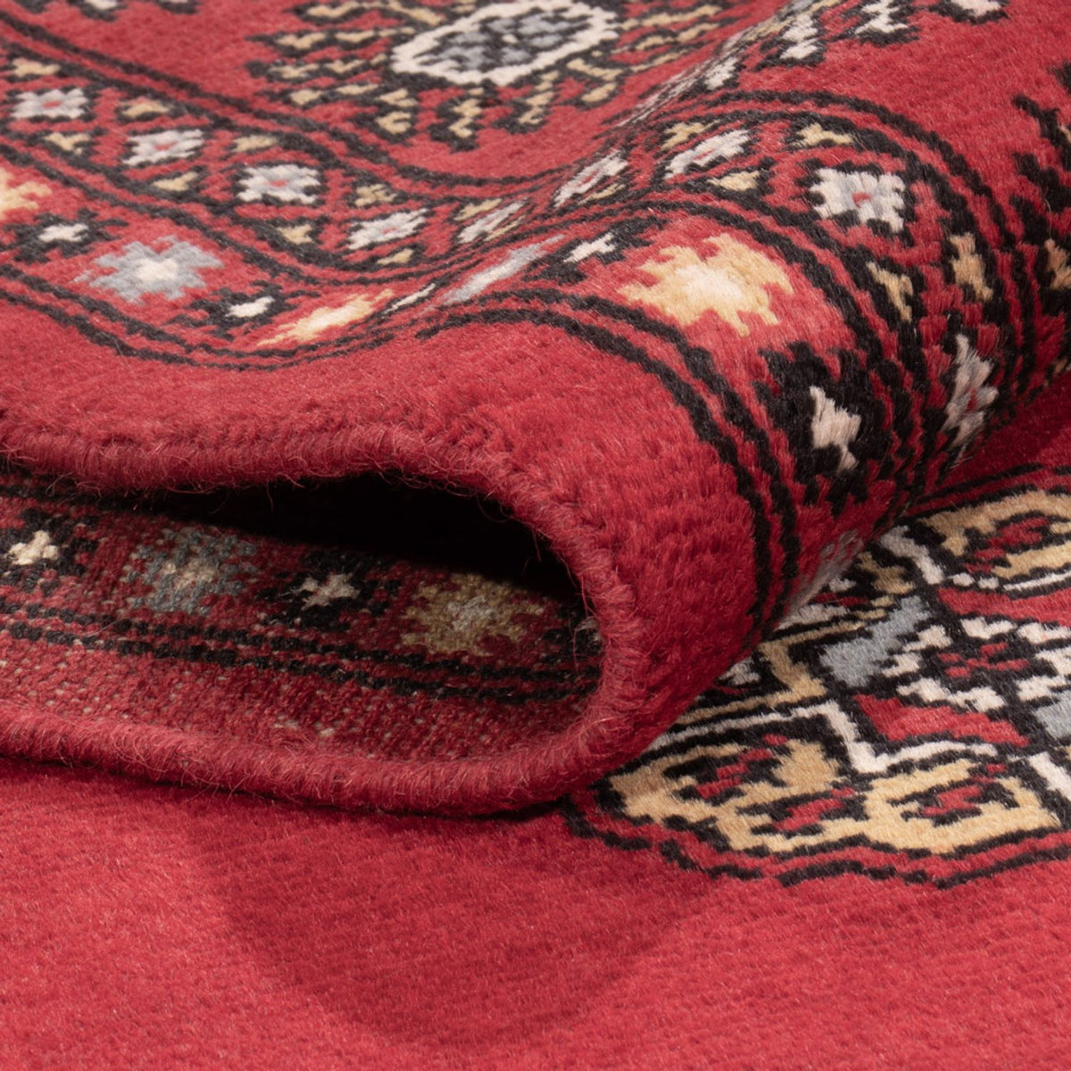 Pakistanska mattan - 213 x 139 cm - röd