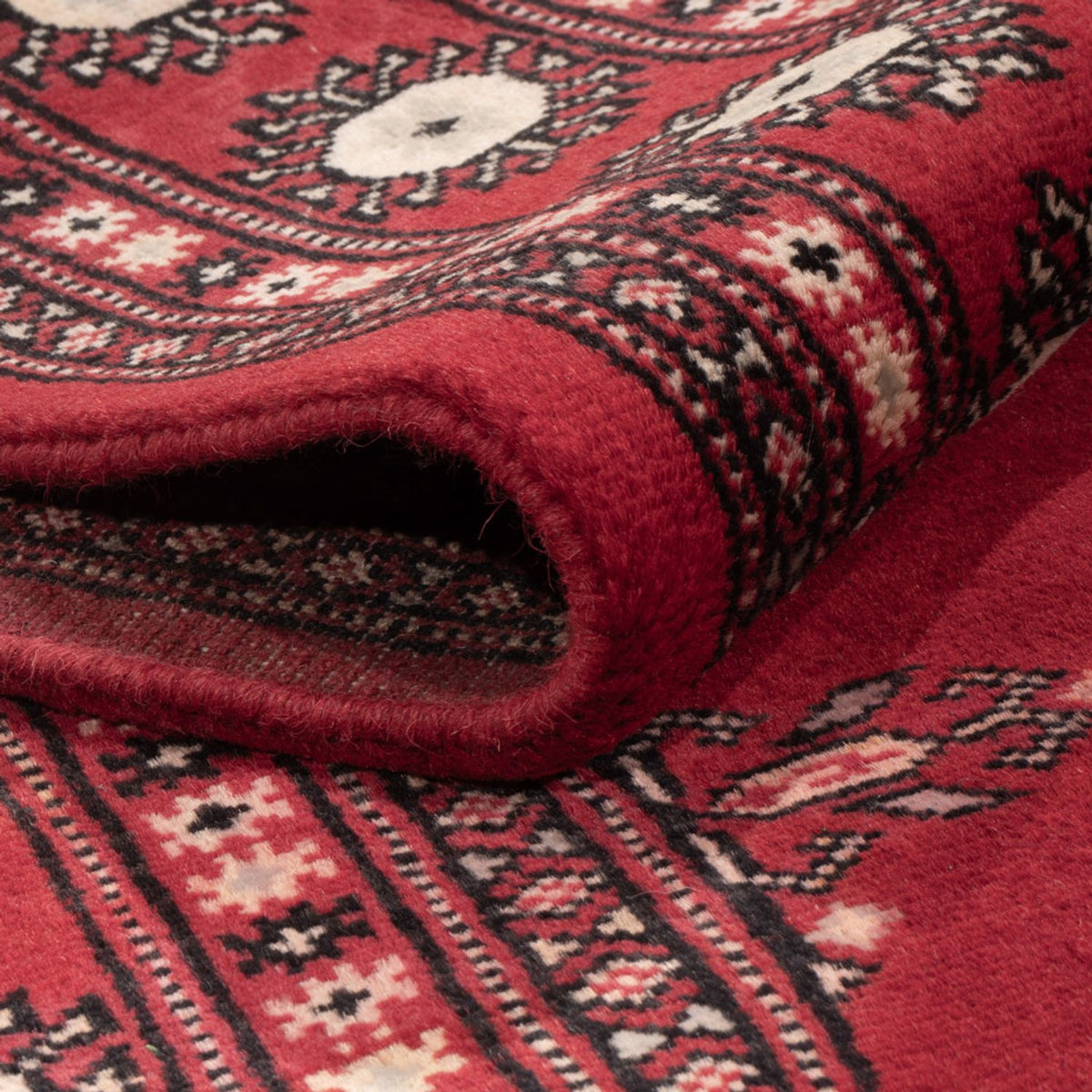 Pakistanska mattan - 195 x 140 cm - röd