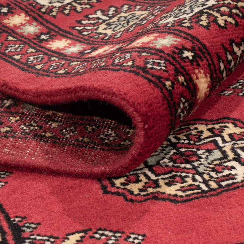 Pakistanska mattan - 199 x 140 cm - röd