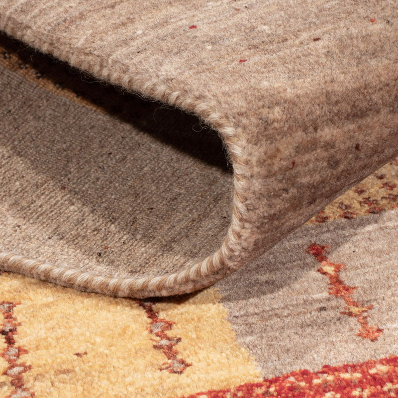 Gabbeh-mattan - Loribaft Indus - 204 x 143 cm - flerfärgad