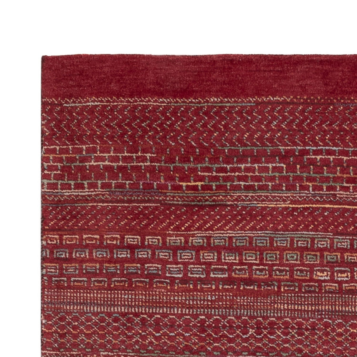Gabbeh-mattan - Loribaft Indus - 192 x 122 cm - röd