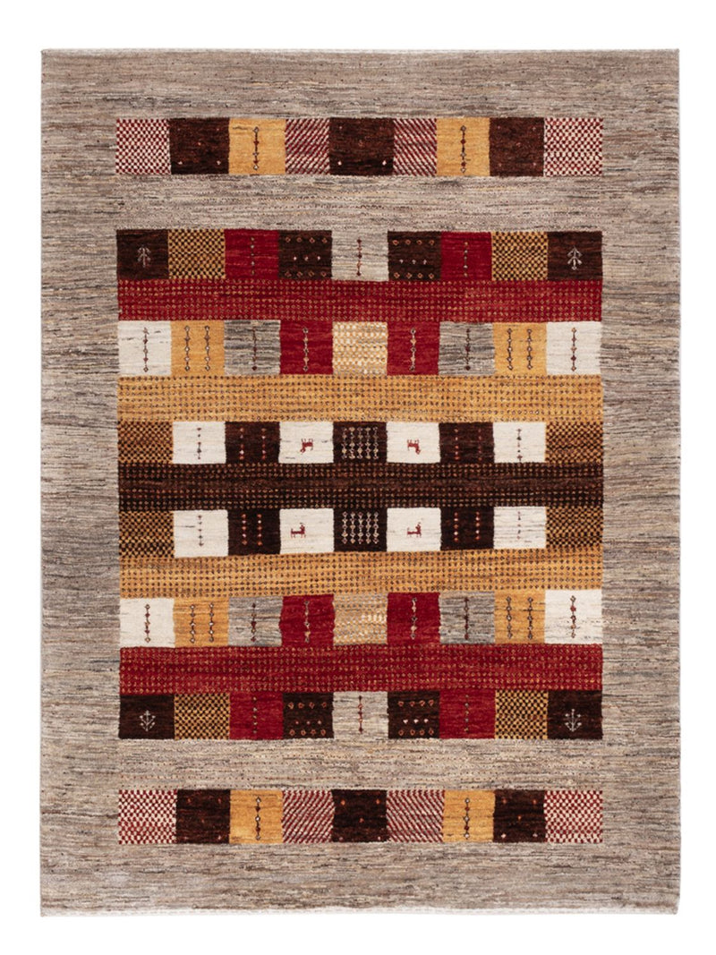 Gabbeh-mattan - Loribaft Indus - 193 x 145 cm - flerfärgad