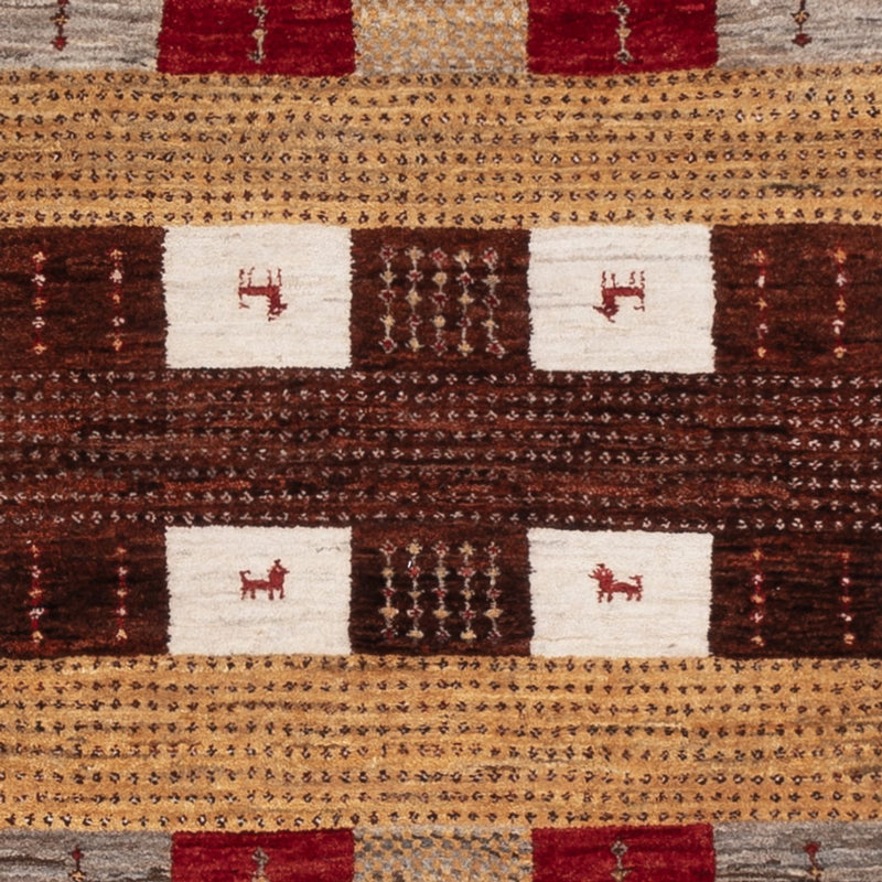 Gabbeh-mattan - Loribaft Indus - 209 x 152 cm - flerfärgad