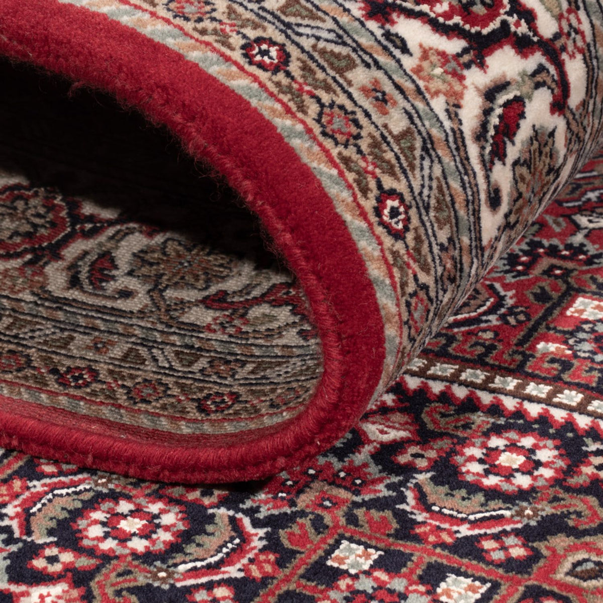 Orientaliska mattor - Bijar - Indus - 200 x 142 cm - mörkbrun