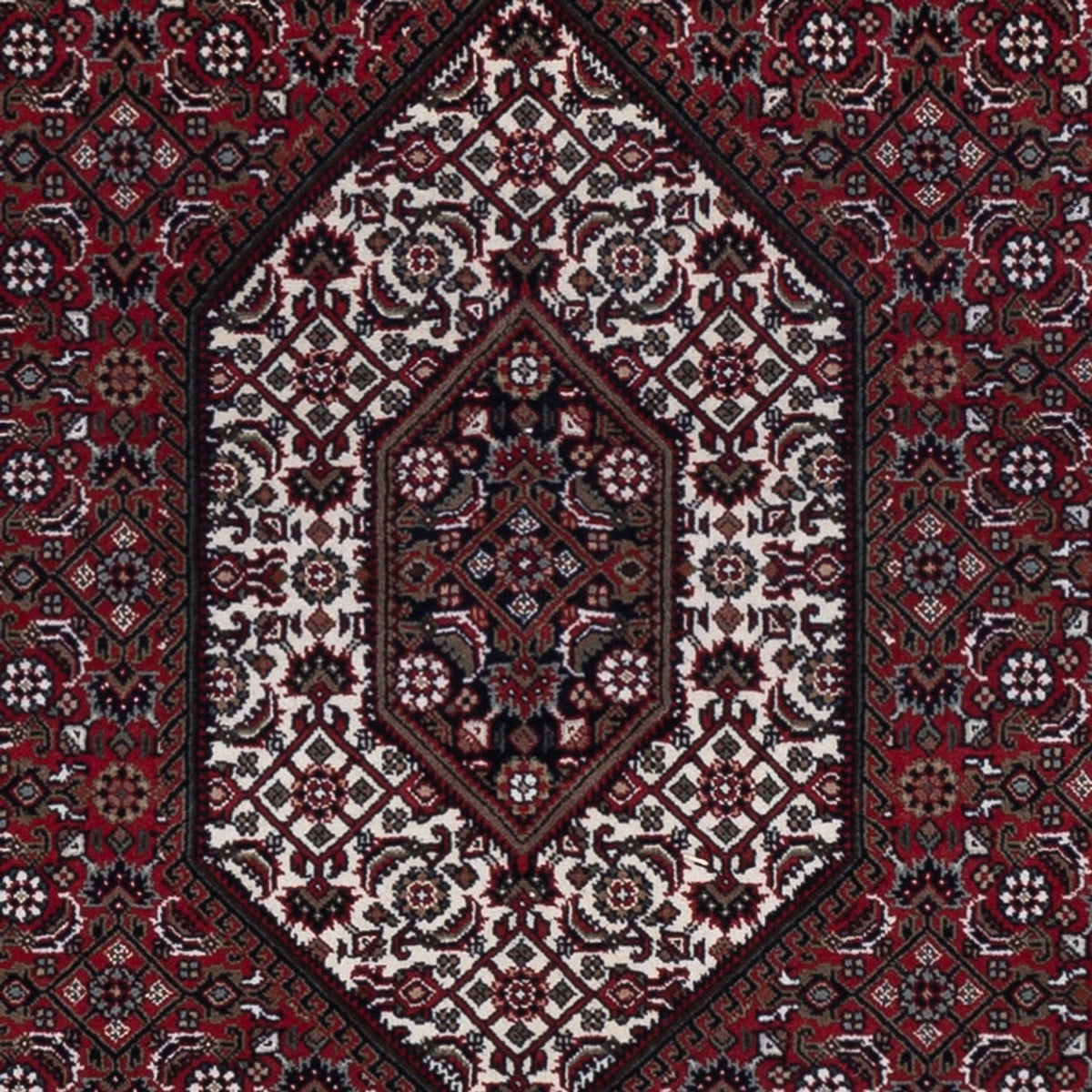 Orientaliska mattor - Bijar - Indus - 201 x 142 cm - mörkbrun