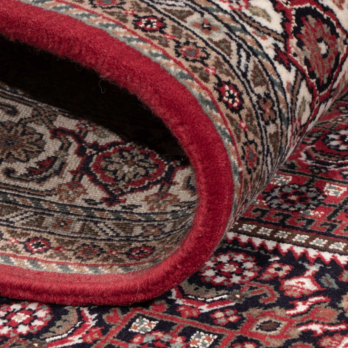 Orientaliska mattor - Bijar - Indus - 201 x 142 cm - mörkbrun